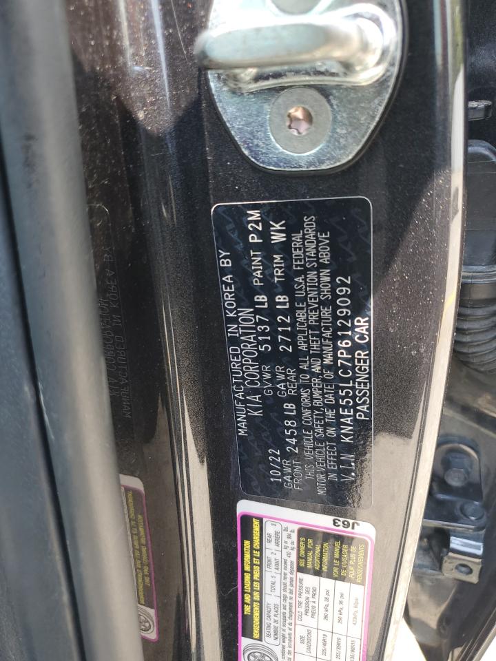 2023 Kia Stinger Gt2 VIN: KNAE55LC7P6129092 Lot: 68953285