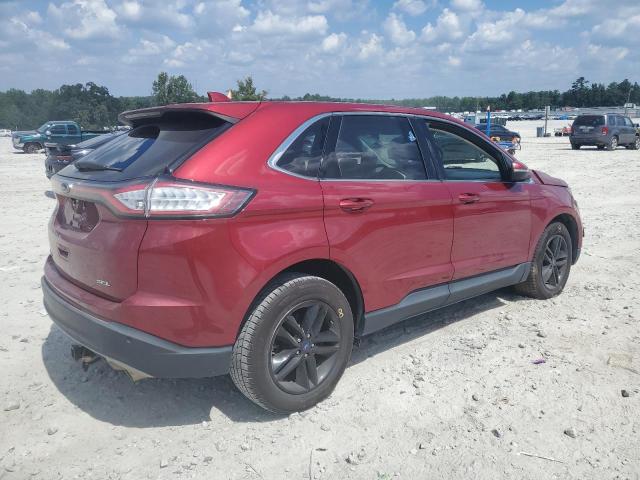 Паркетники FORD EDGE 2017 Красный
