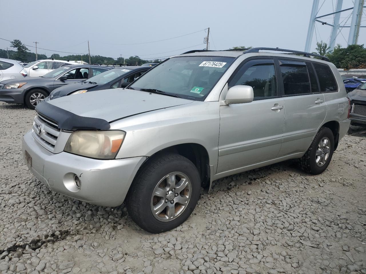 2004 Toyota Highlander silver null gas JTEEP21A740015262 photo #1