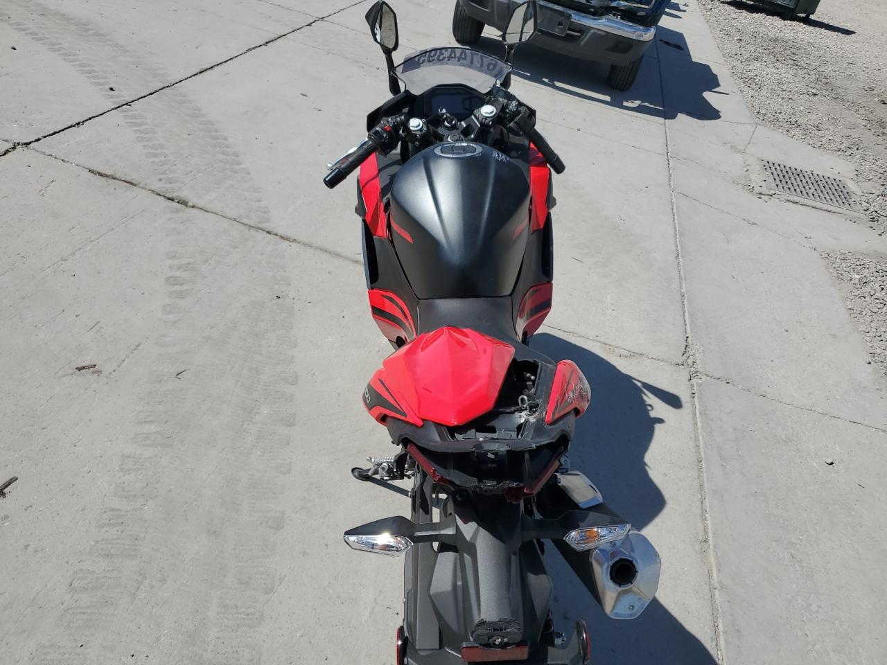 2025 Kawasaki Ex500 VIN: ML5EXGG17SDA53649 Lot: 67744395