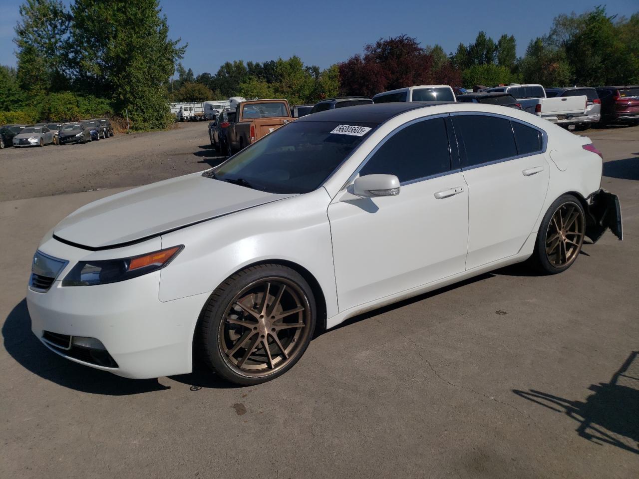 2012 Acura Tl white null gas 19UUA9F53CA011662 photo #1