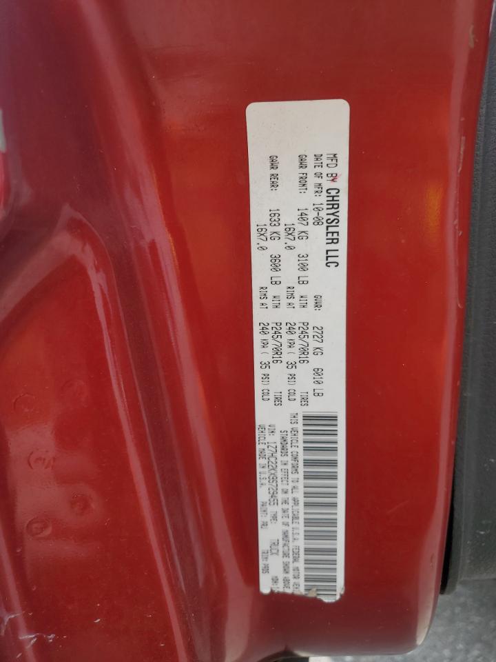 2009 Mitsubishi Raider Ls VIN: 1Z7HC22KX9S729455 Lot: 69847755