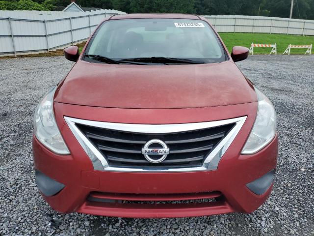  NISSAN VERSA 2017 Burgundy