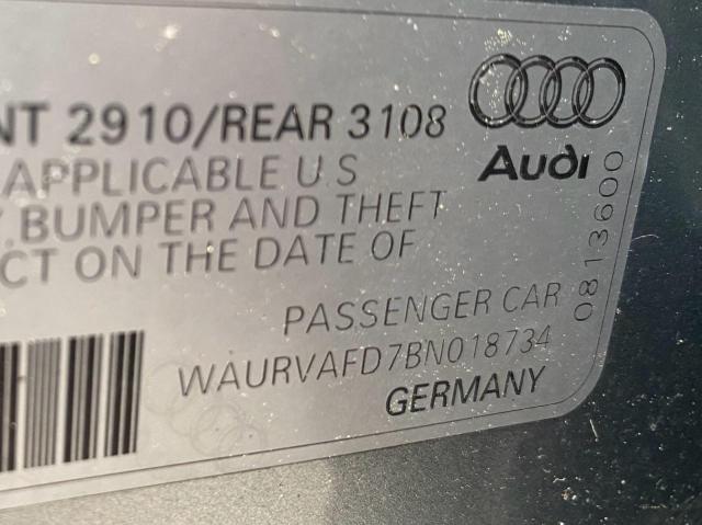 2011 AUDI A8 L QUATTRO  