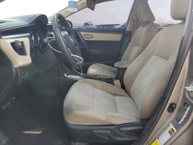  TOYOTA COROLLA 2016 Серый