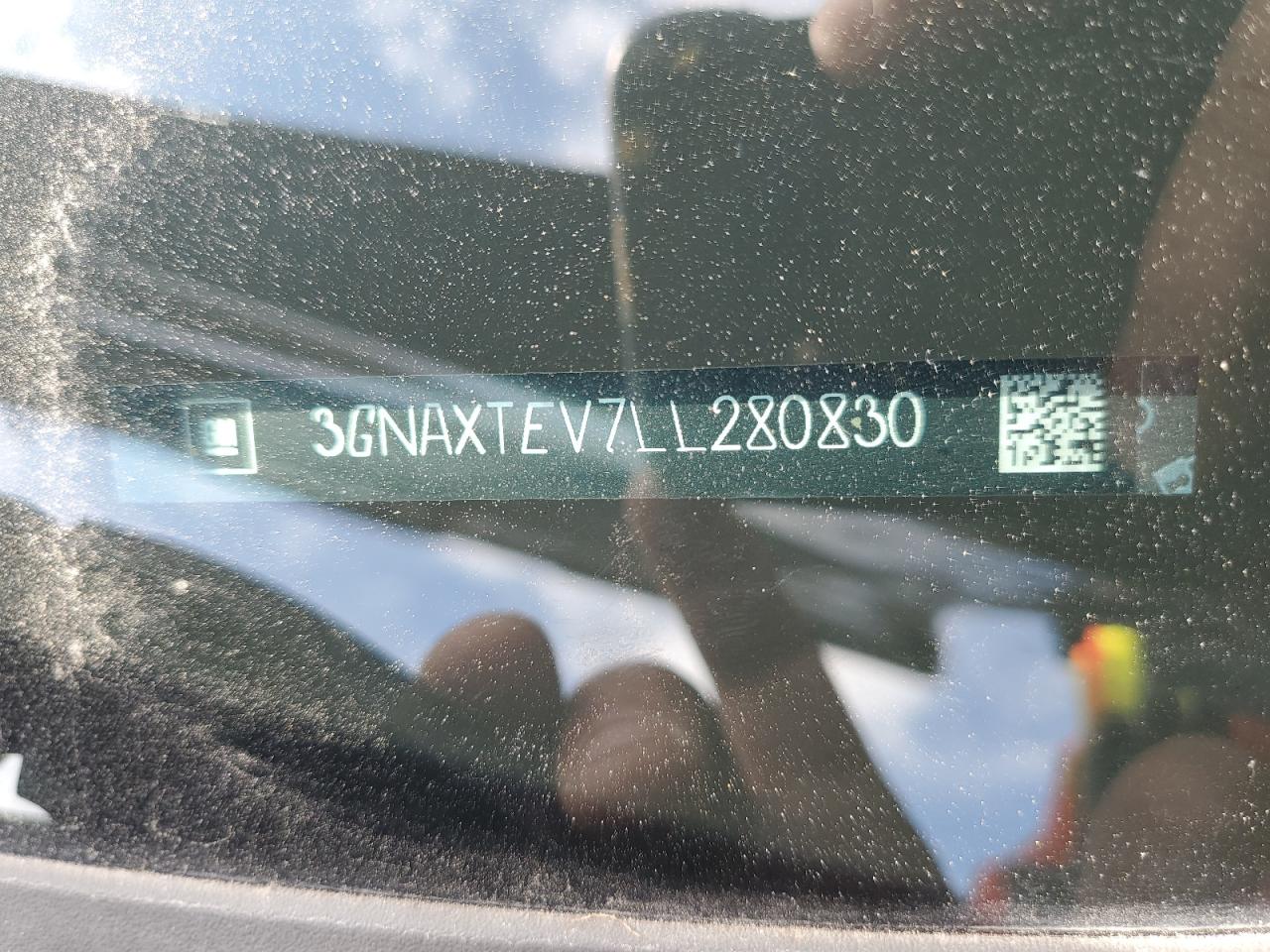 2020 Chevrolet Equinox Lt VIN: 3GNAXTEV7LL280830 Lot: 69550895