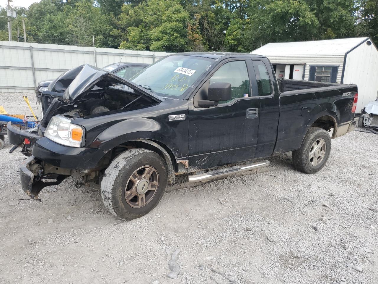 2006 Ford F150 black null gas 1FTRF14W06NA29424 photo #1