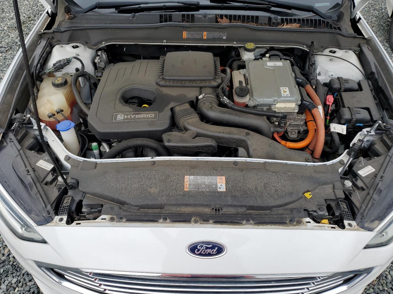 2017 Ford Fusion Se Hybrid VIN: 3FA6P0LU0HR410092 Lot: 54028115