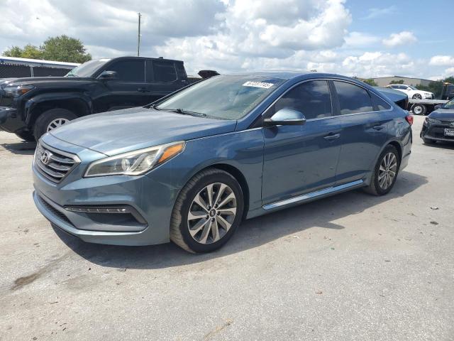  HYUNDAI SONATA 2015 Granatowy