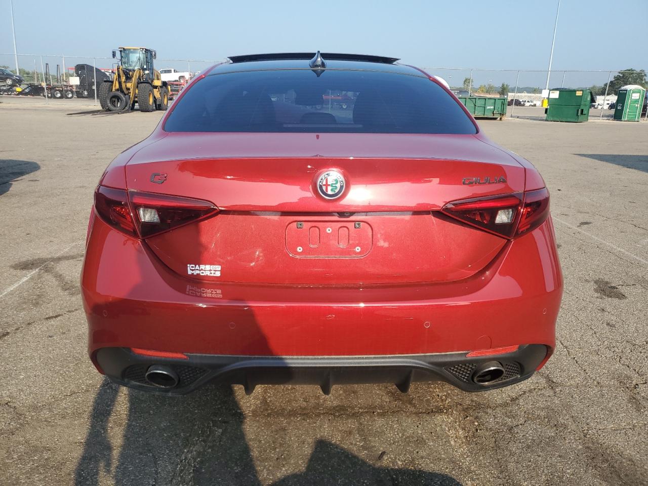2018 Alfa Romeo Giulia Ti VIN: ZARFAECN4J7598801 Lot: 68827935