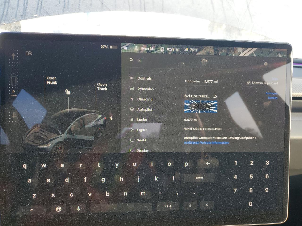 2024 Tesla Model 3 VIN: 5YJ3E1ET5RF824159 Lot: 69636845