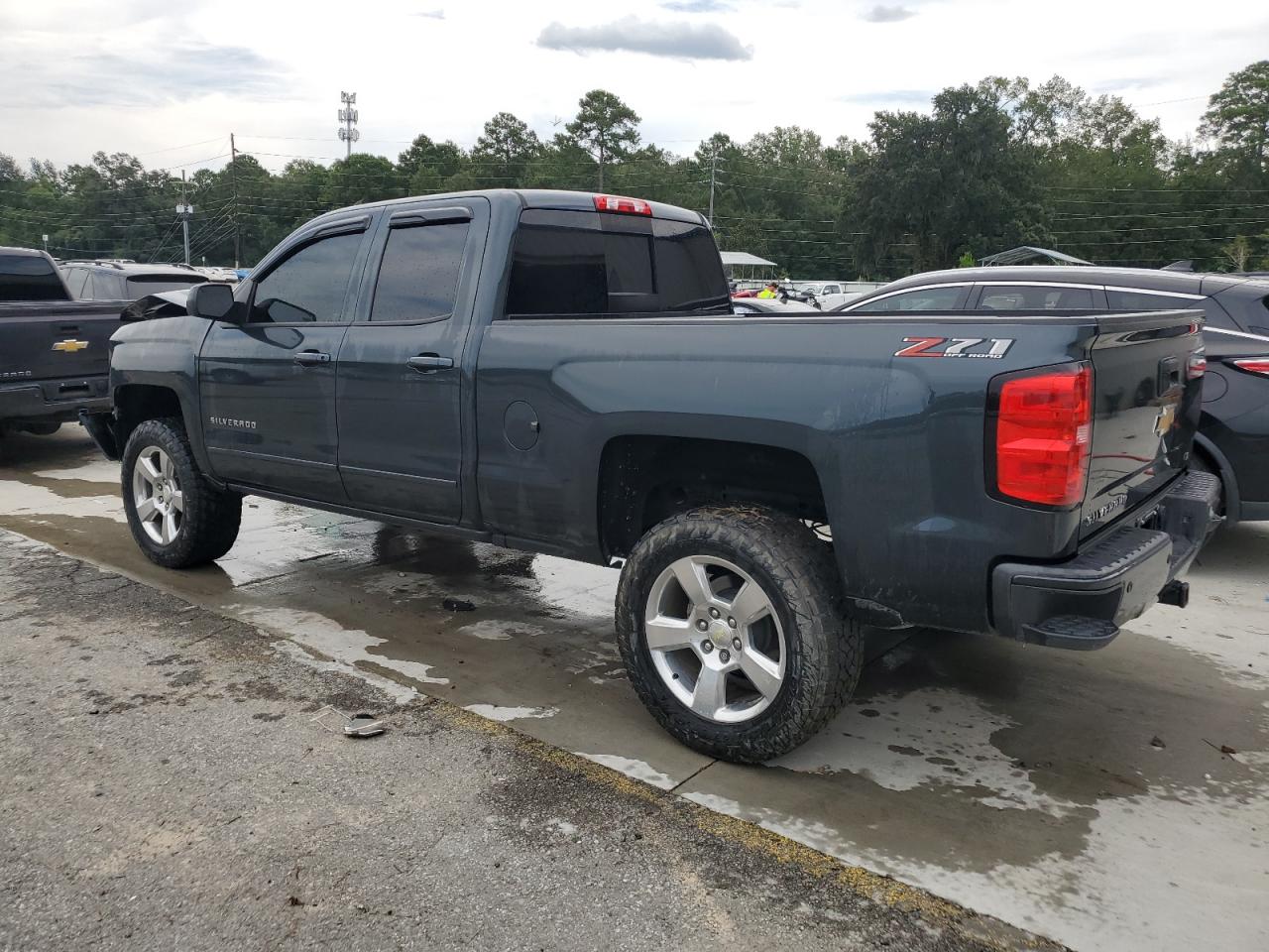 2018 Chevrolet Silverado K1500 Lt grey null gas 1GCVKREC5JZ128514 photo #3