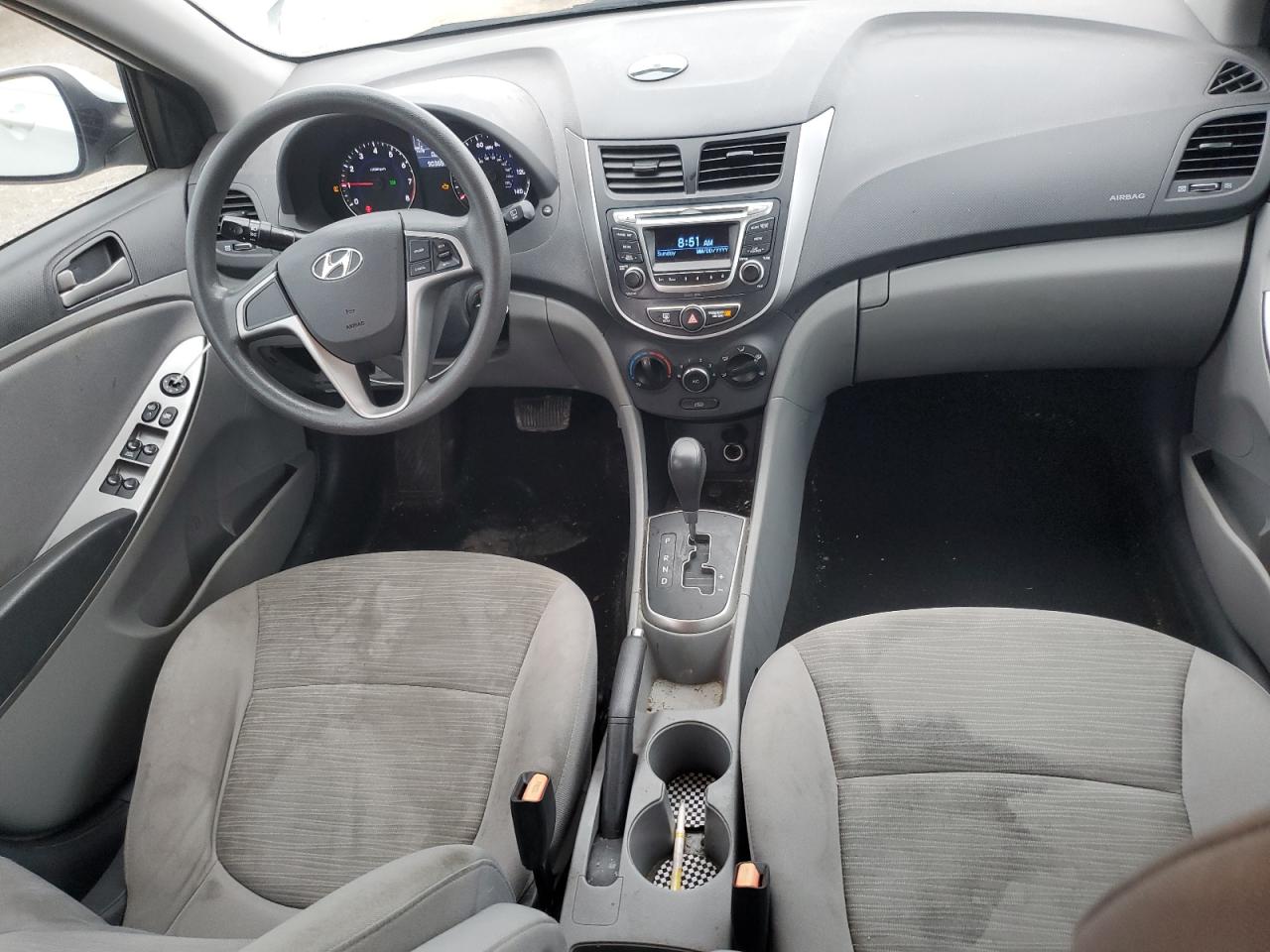 2015 Hyundai Accent Gs VIN: KMHCT5AE7FU225802 Lot: 70600385