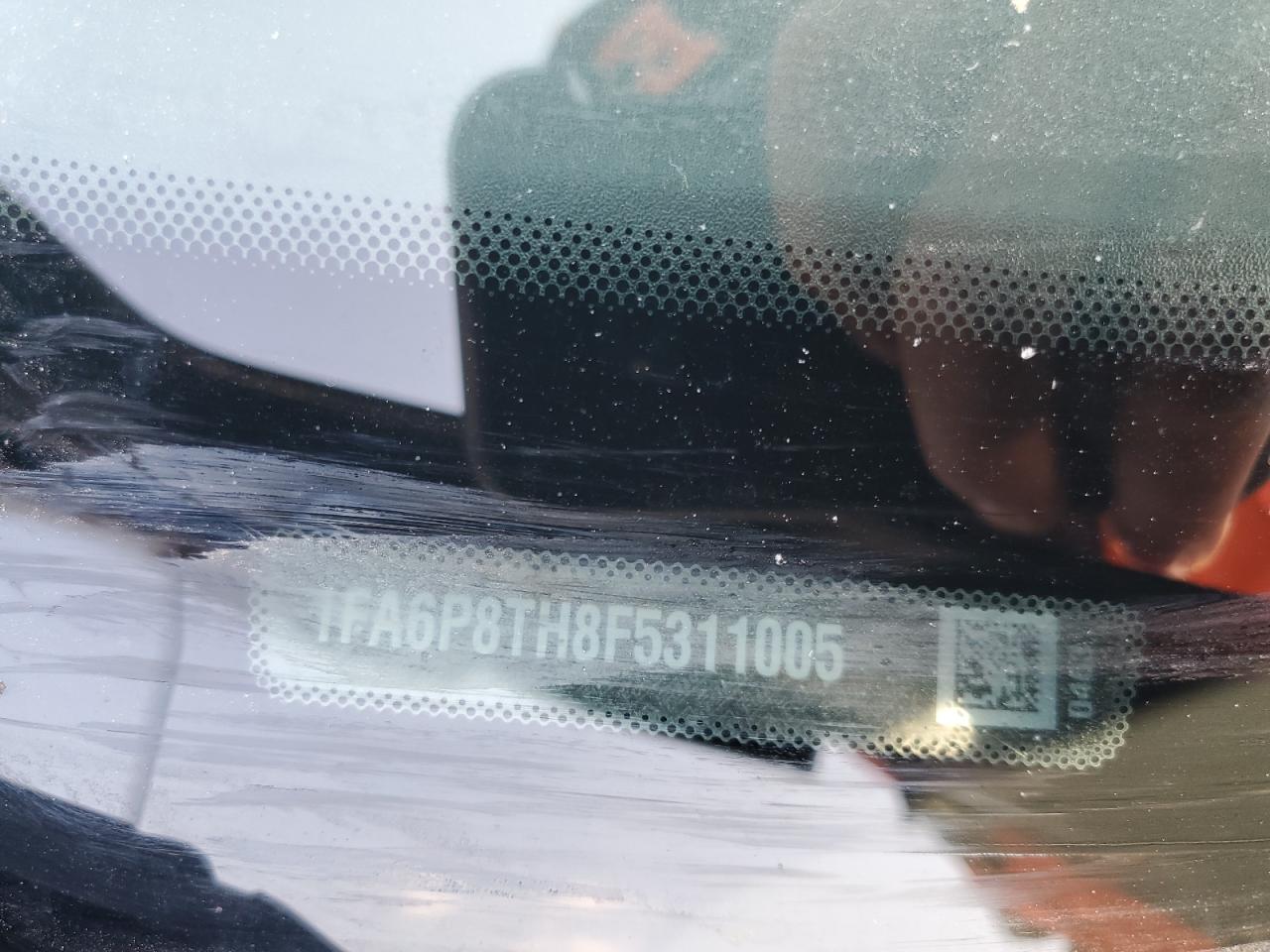 2015 Ford Mustang VIN: 1FA6P8TH8F5311005 Lot: 66360085