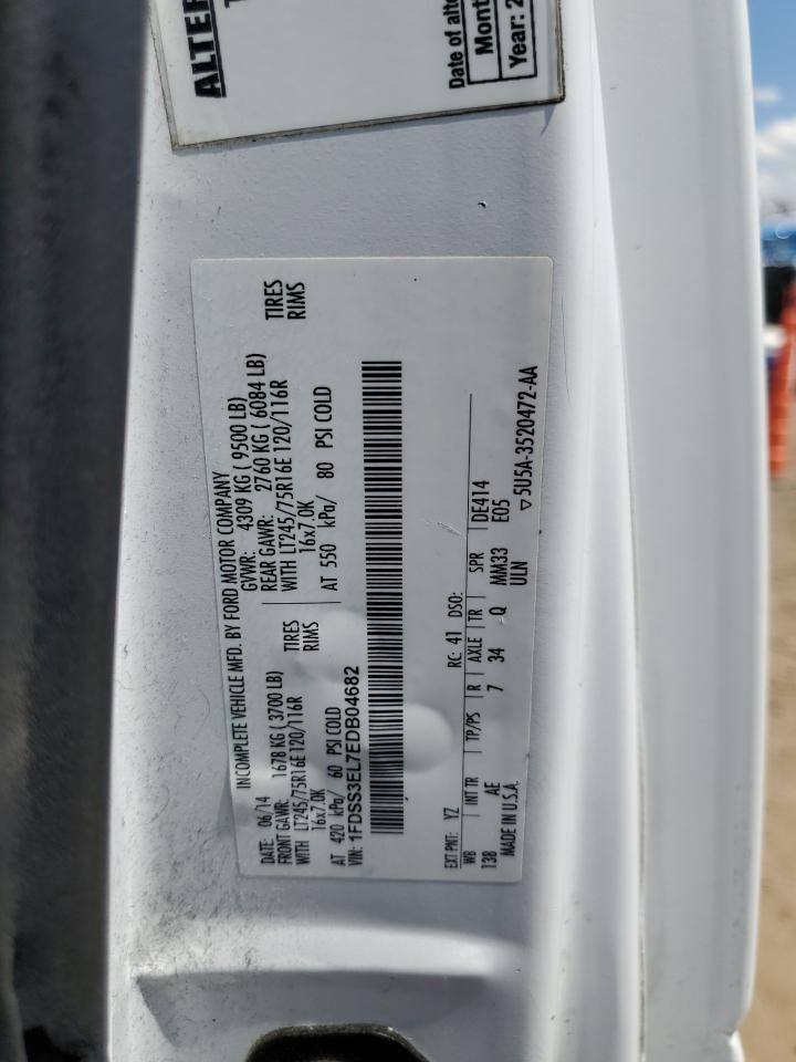 1FDSS3EL7EDB04682 2014 Ford Econoline E350 Super Duty Van