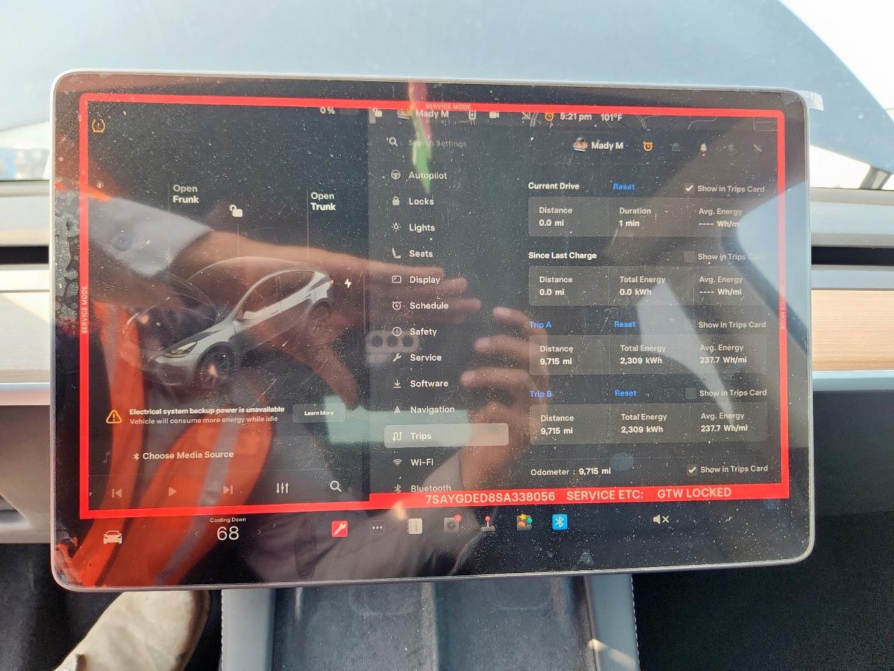 2025 Tesla Model Y VIN: 7SAYGDED8SA338056 Lot: 67119205