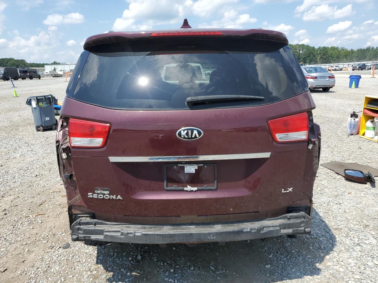 2016 Kia Sedona Lx VIN: KNDMB5C13G6190641 Lot: 69436175