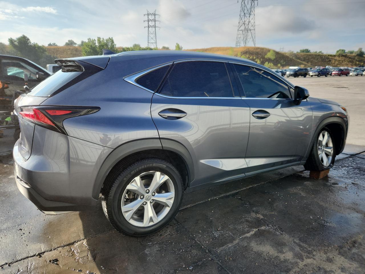 2017 Lexus Nx 200T Base grey null gas JTJBARBZ3H2110513 photo #4