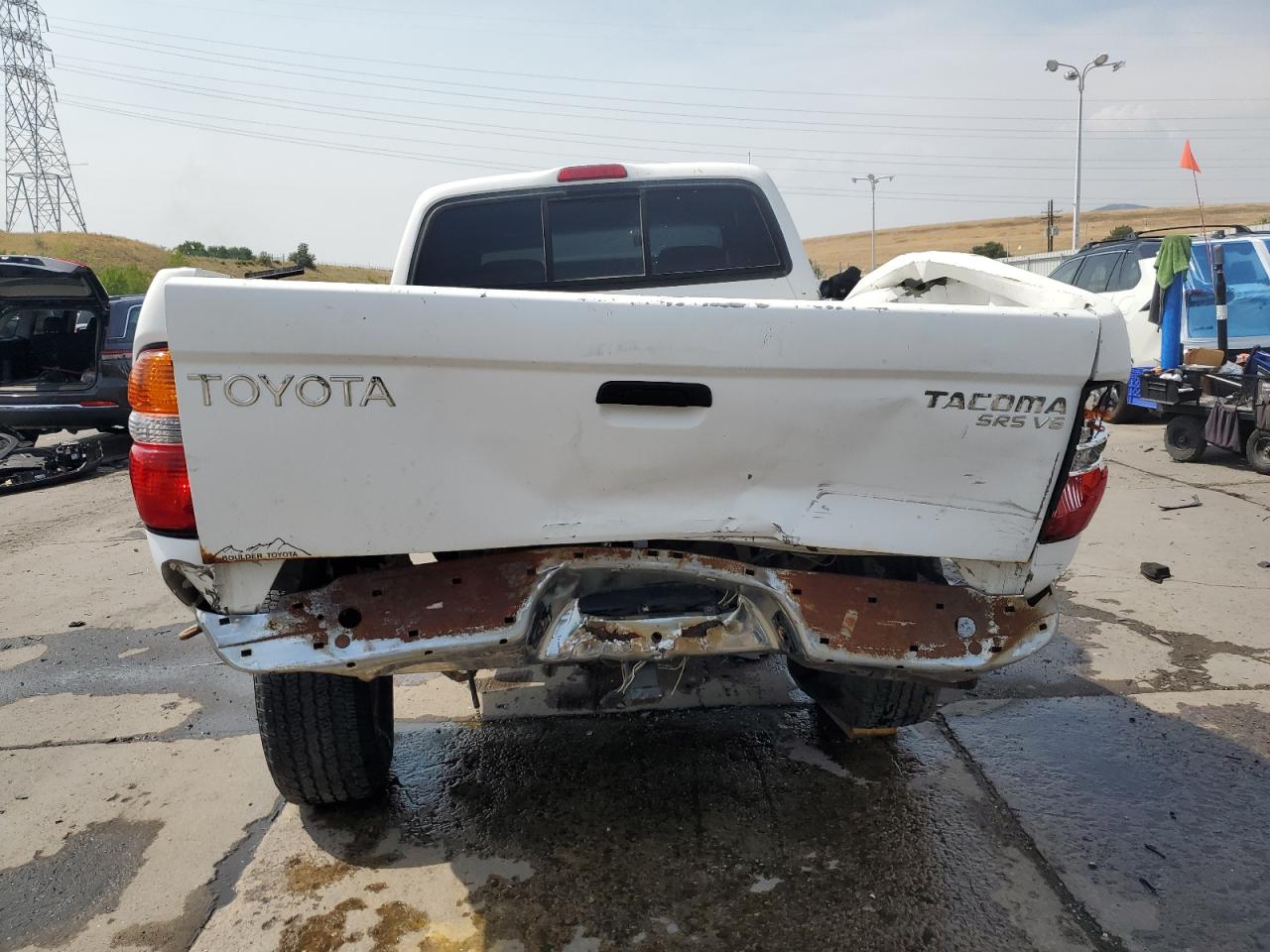 2001 Toyota Tacoma Xtracab VIN: 5TEWN72N71Z837553 Lot: 68886775