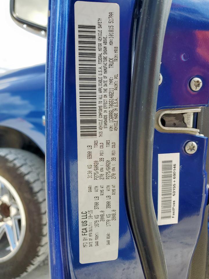 2016 Ram 1500 Slt VIN: 1C6RR6LT0GS148211 Lot: 70724385