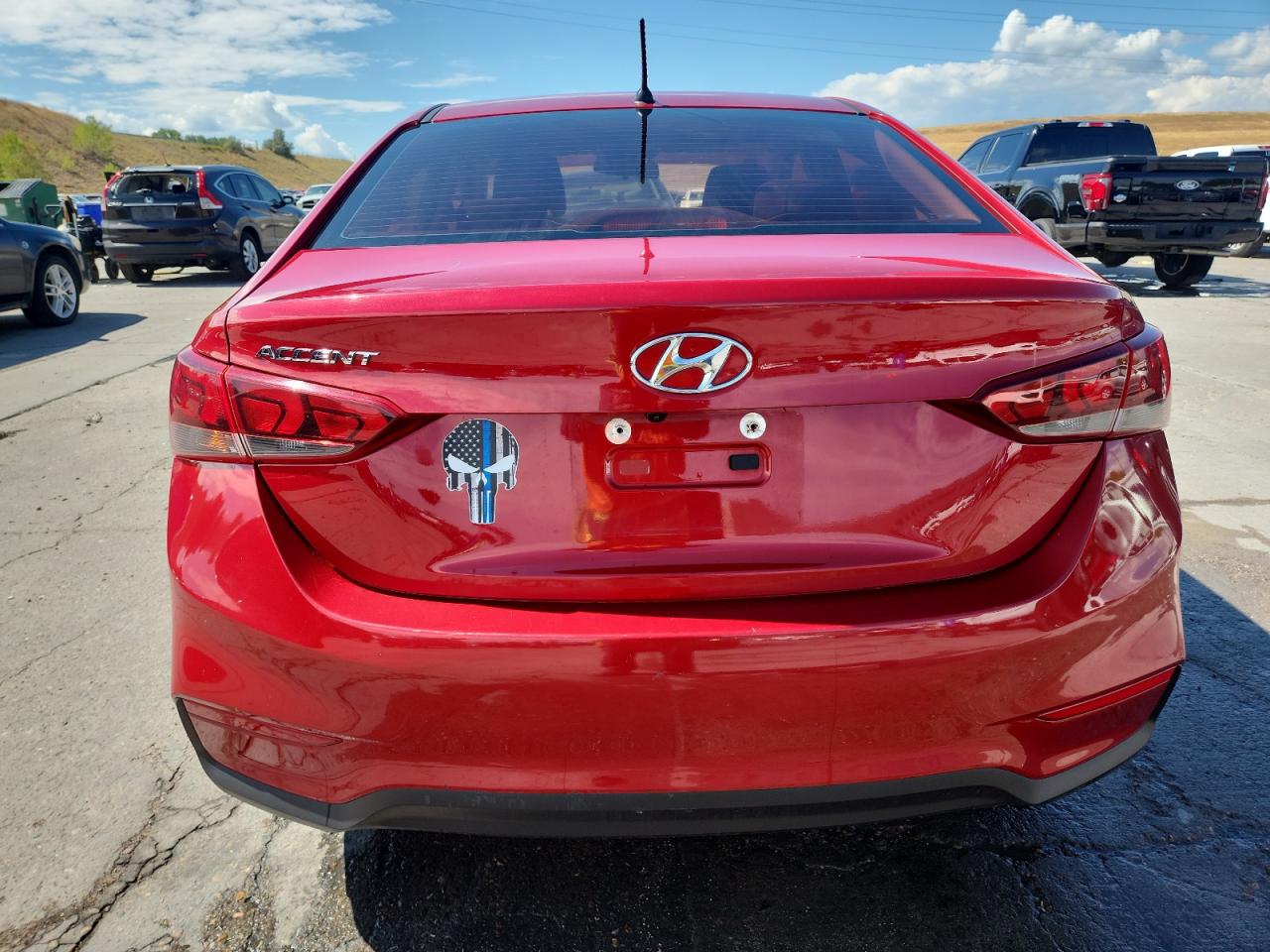 2019 Hyundai Accent Se VIN: 3KPC24A39KE077757 Lot: 70740915