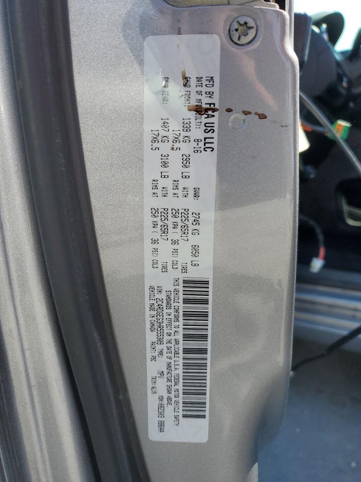 2017 Dodge Grand Caravan Gt VIN: 2C4RDGEG3HR555309 Lot: 65582445