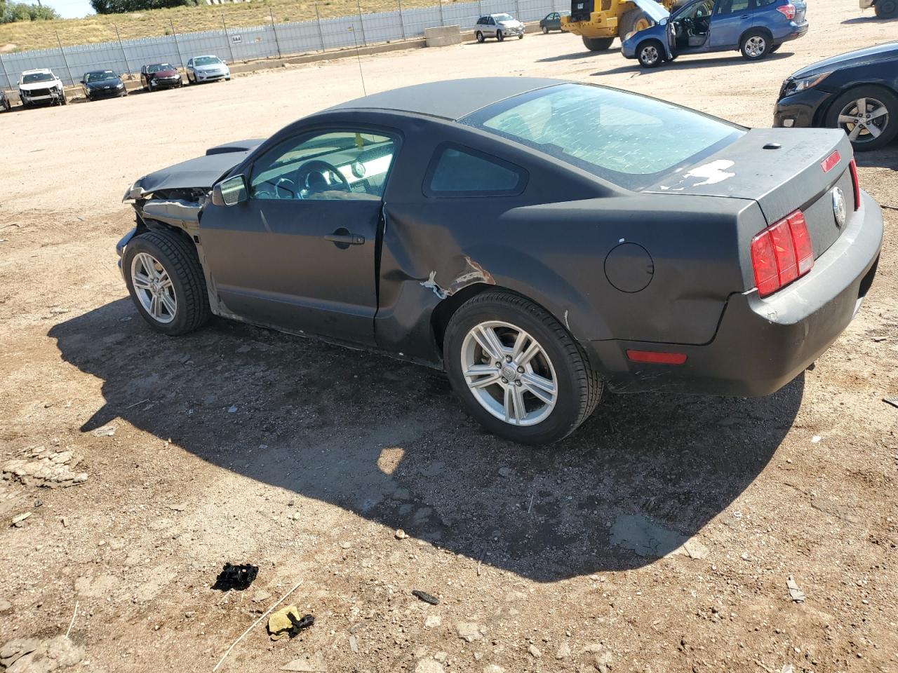2009 Ford Mustang black null gas 1ZVHT80N995116430 photo #3