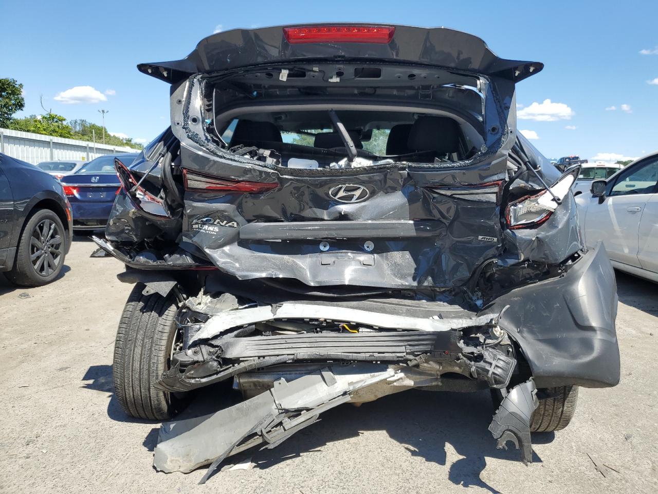 2023 Hyundai Kona Sel VIN: KM8K6CAB7PU013304 Lot: 70631045