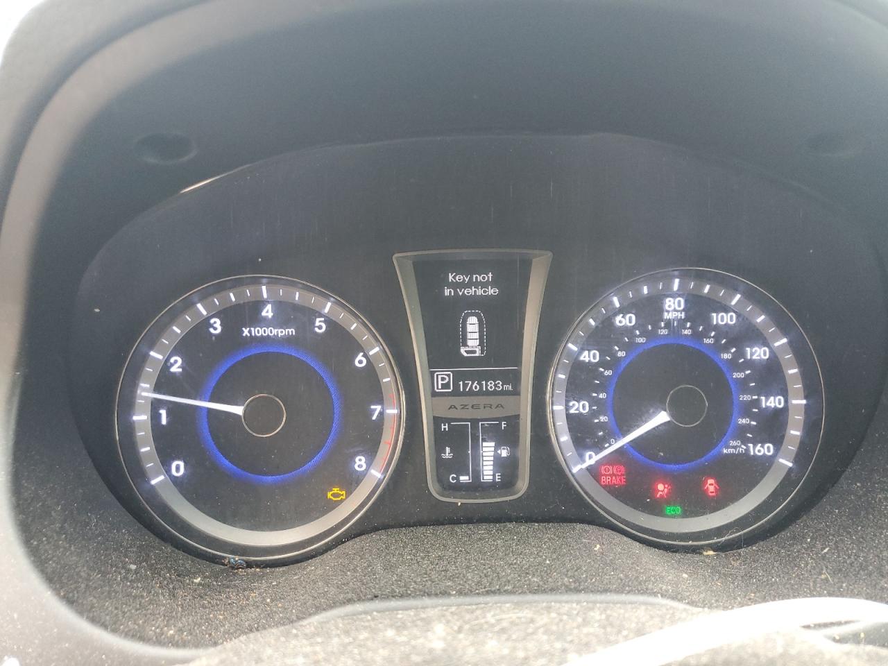 2012 Hyundai Azera Gls VIN: KMHFG4JG5CA183995 Lot: 68332385