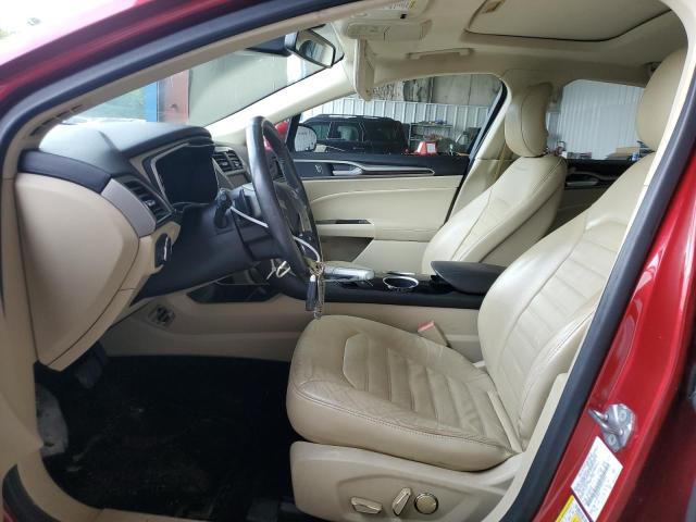  FORD FUSION 2013 Czerwony