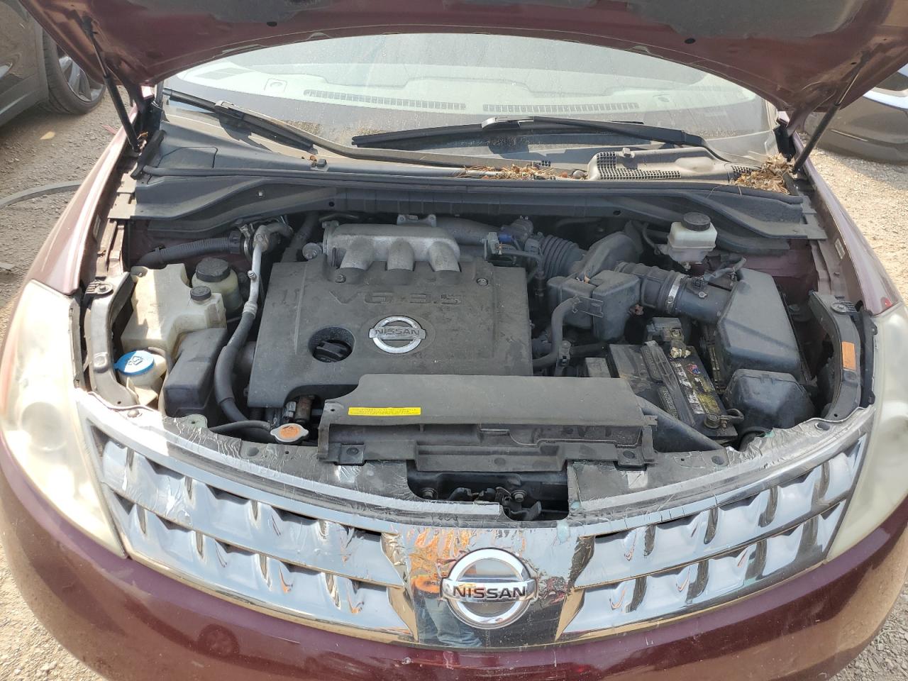 2007 Nissan Murano Sl VIN: JN8AZ08WX7W660321 Lot: 68362605
