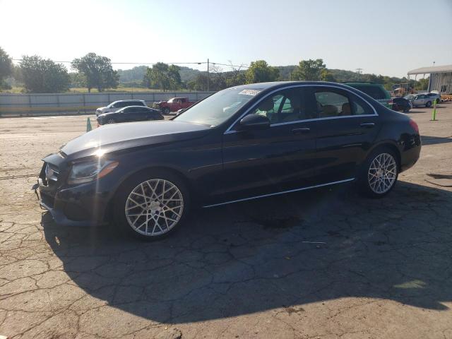  MERCEDES-BENZ C-CLASS 2018 Синий