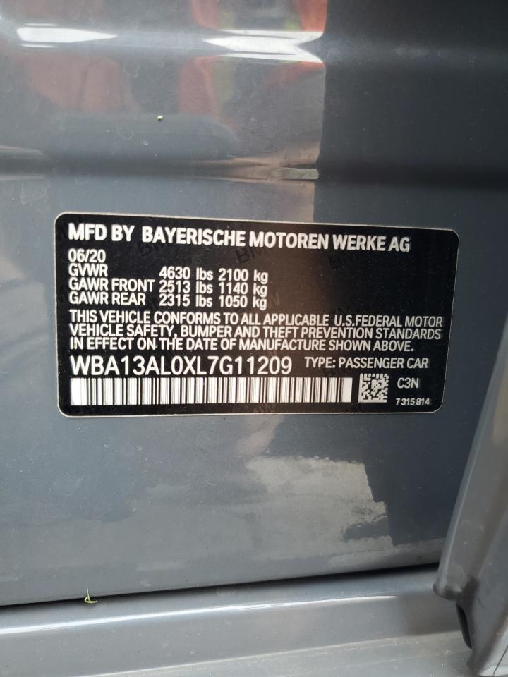 2020 BMW M235Xi VIN: WBA13AL0XL7G11209 Lot: 69928725
