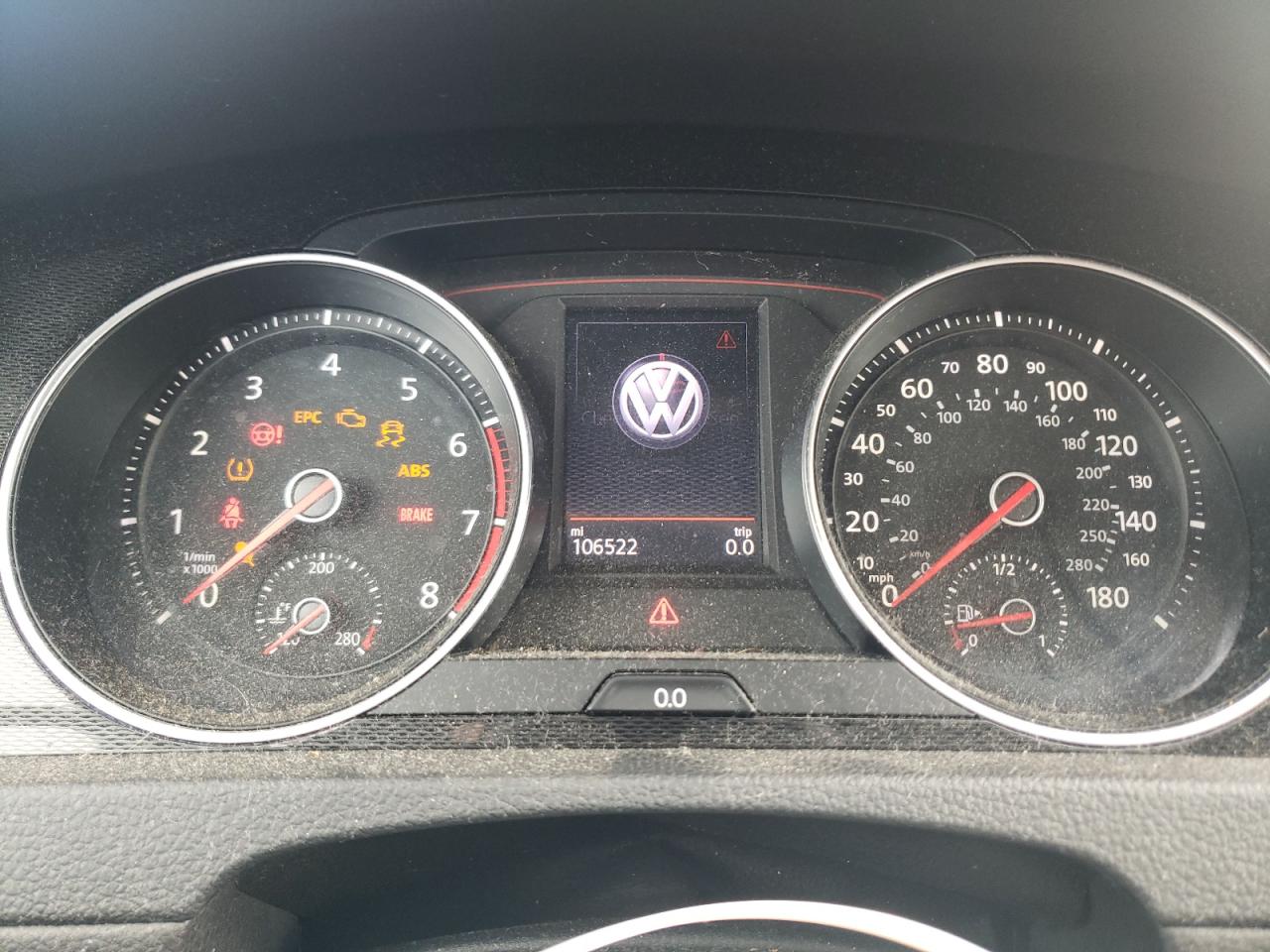2017 Volkswagen Gti S VIN: 3VW5T7AU8HM040615 Lot: 69784495