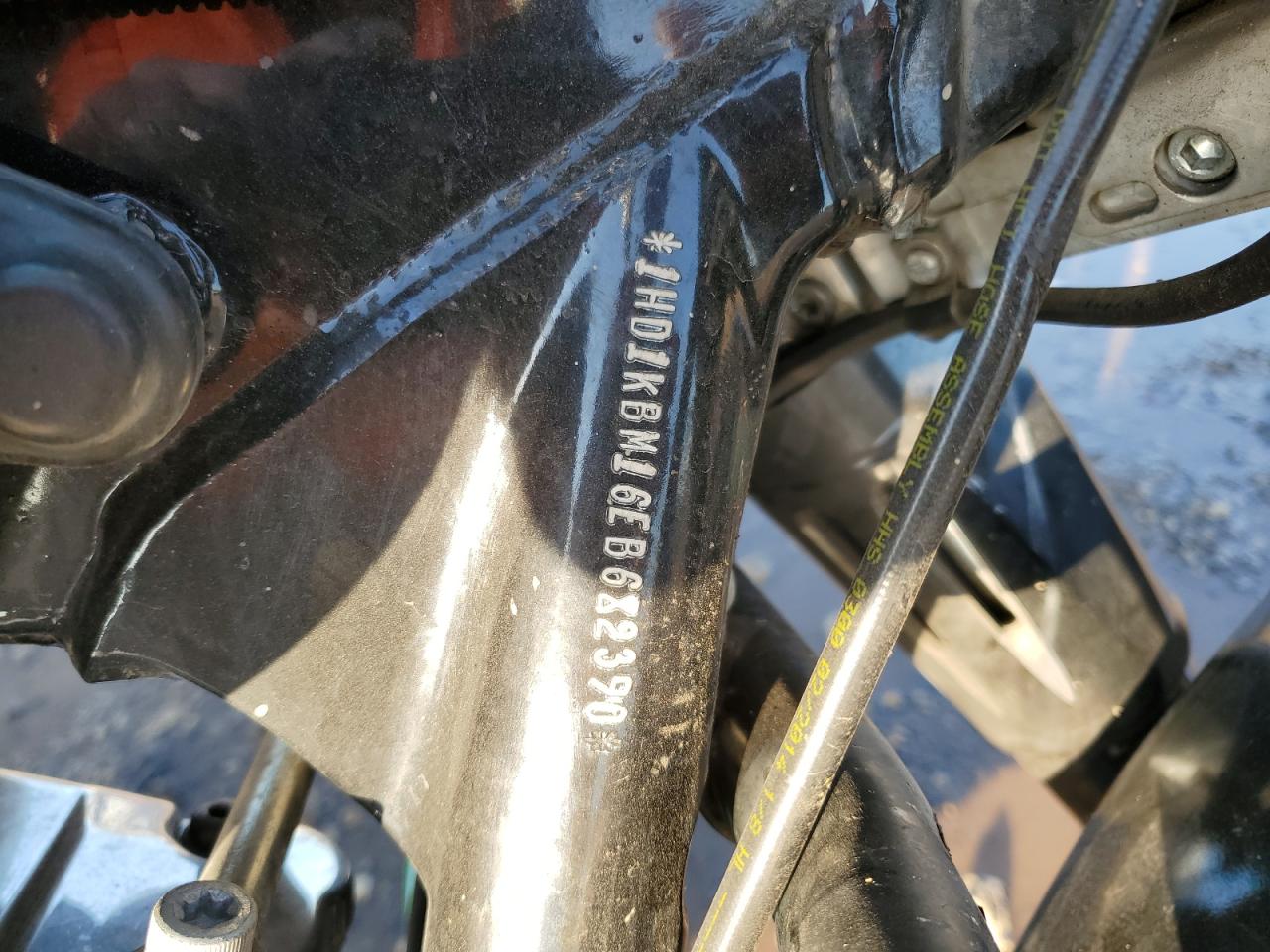 2014 Harley-Davidson Flhx Street Glide VIN: 1HD1KBM16EB682390 Lot: 69307935