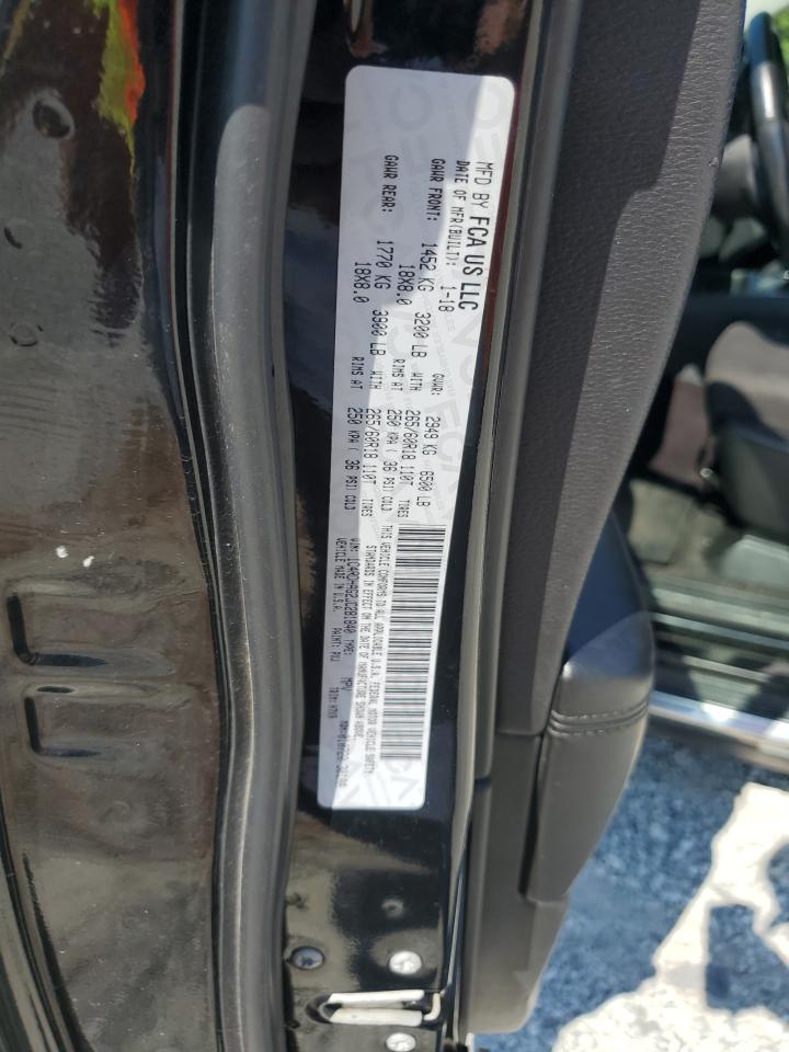 2018 Dodge Durango Sxt VIN: 1C4RDHAG2JC281840 Lot: 68198035
