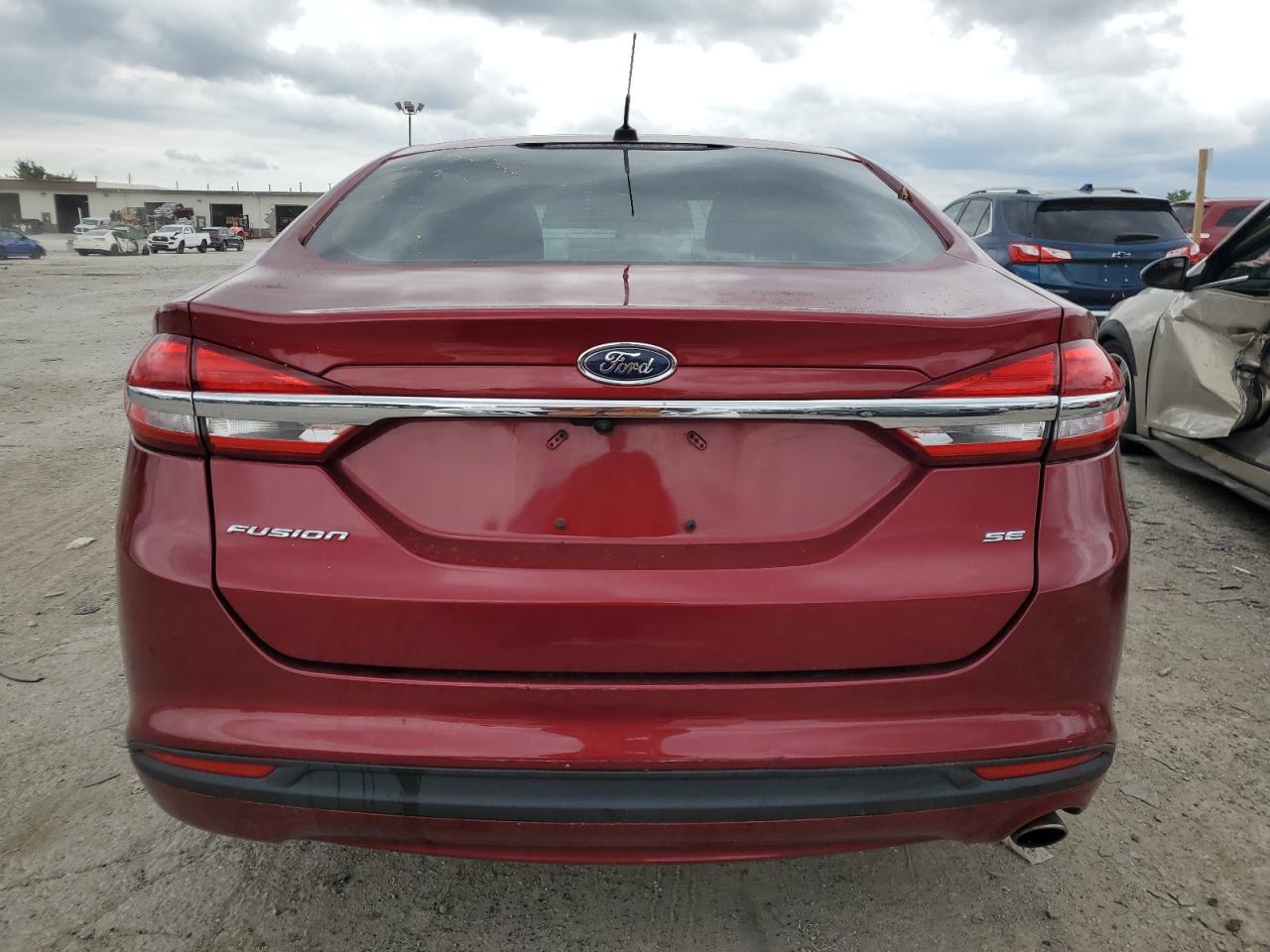 2017 Ford Fusion Se VIN: 3FA6P0H7XHR184260 Lot: 69816895