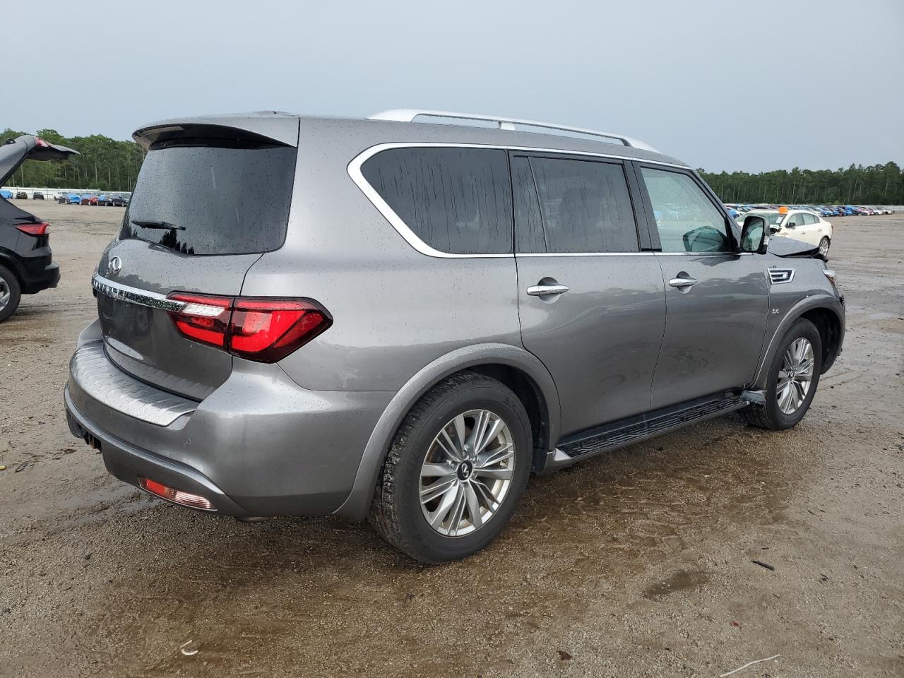 2020 Infiniti Qx80 Luxe grey null gas JN8AZ2NEXL9253177 photo #4