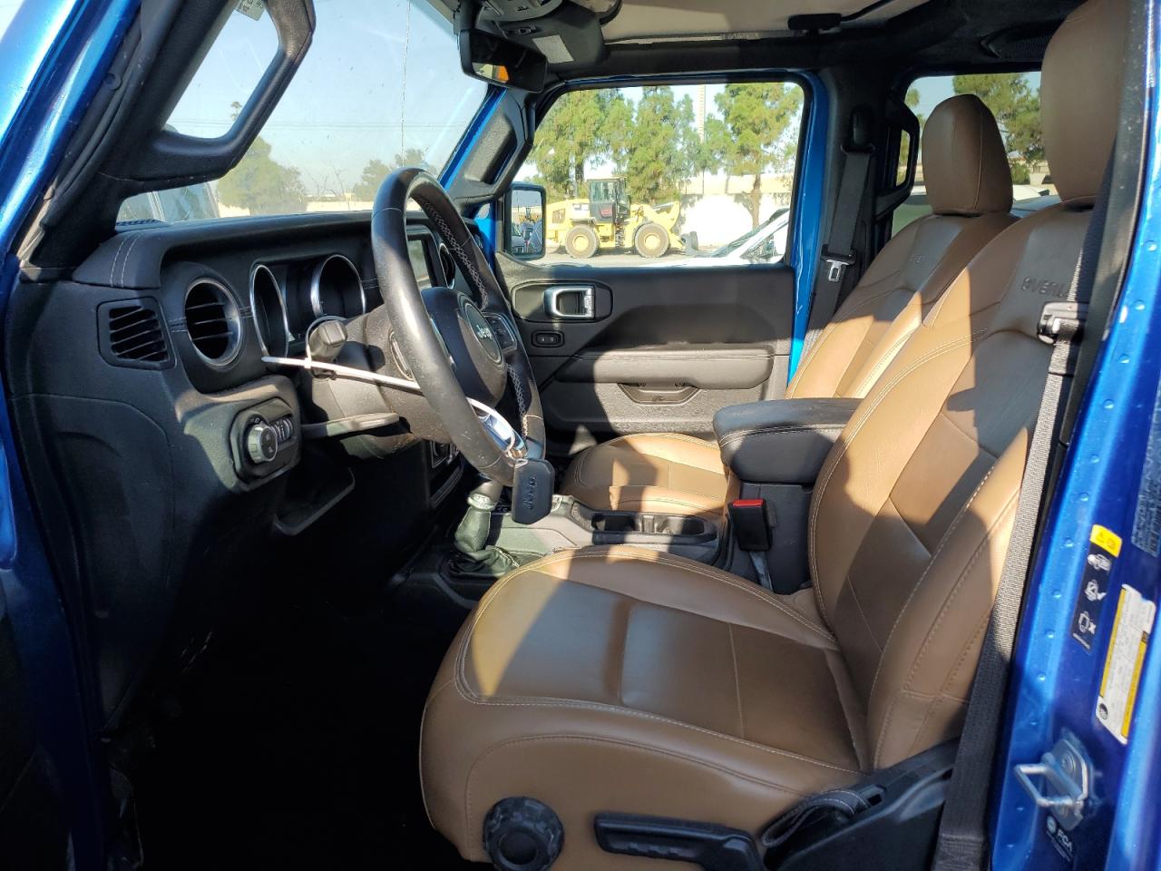 2021 Jeep Gladiator Overland VIN: 1C6HJTFG0ML554589 Lot: 70543005