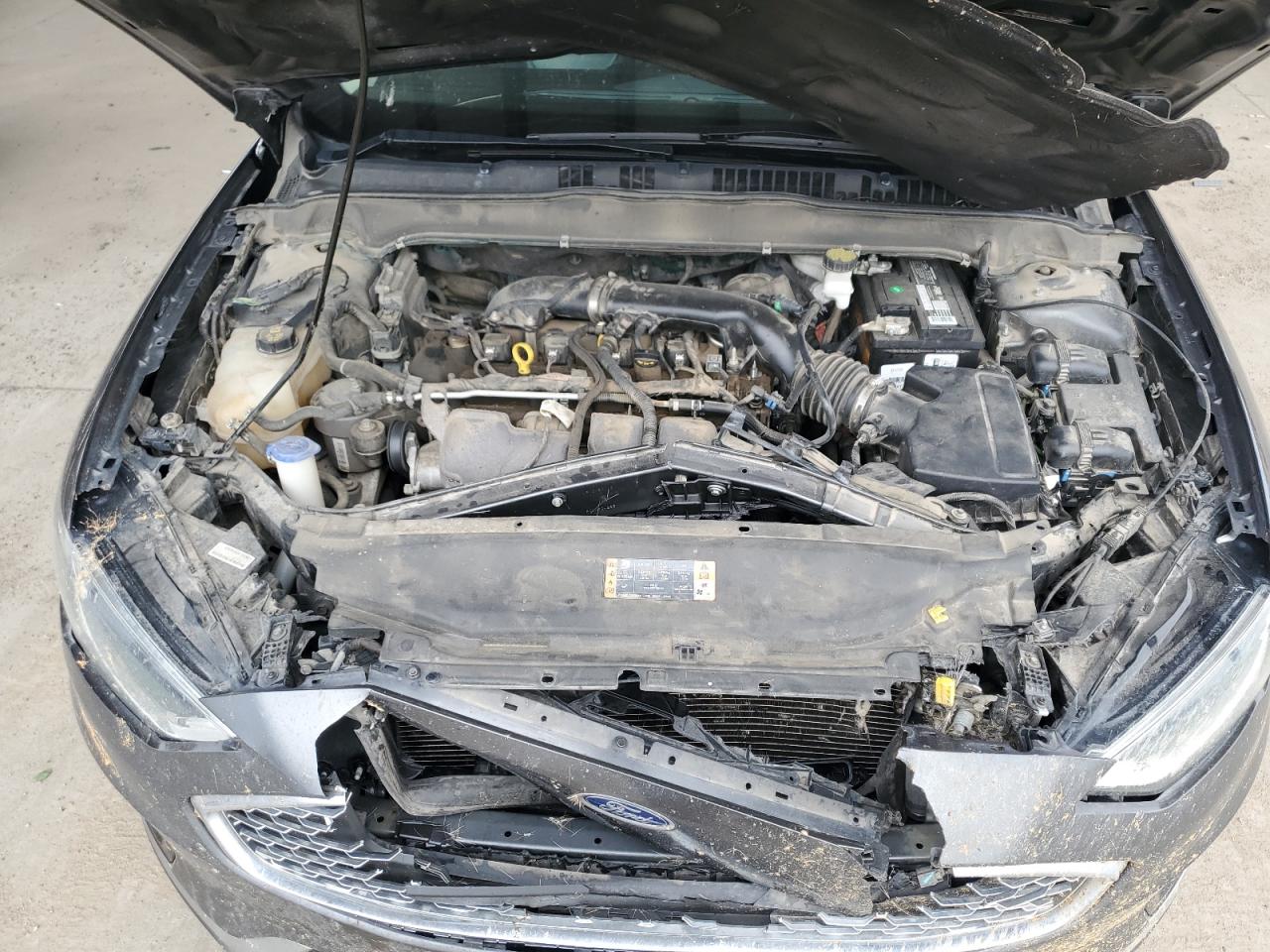 2019 Ford Fusion Titanium VIN: 3FA6P0D90KR184718 Lot: 70074255