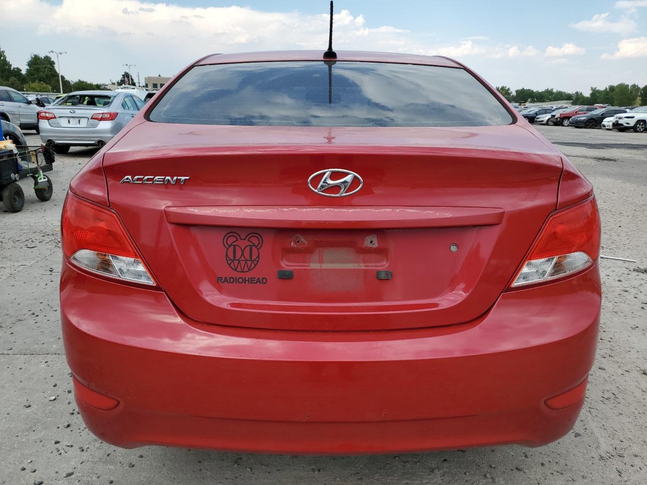 2016 Hyundai Accent Se VIN: KMHCT4AE0GU151652 Lot: 76974874