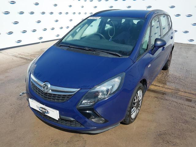 2015 VAUXHALL ZAFIRA TOURER EX CDTI ECO 1.6 CDTI ECOFLEX EXCLUSIV 5DR for sale at Copart WESTBURY
