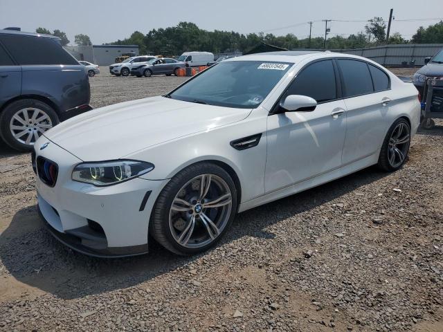 Sedans BMW M5 2015 Biały