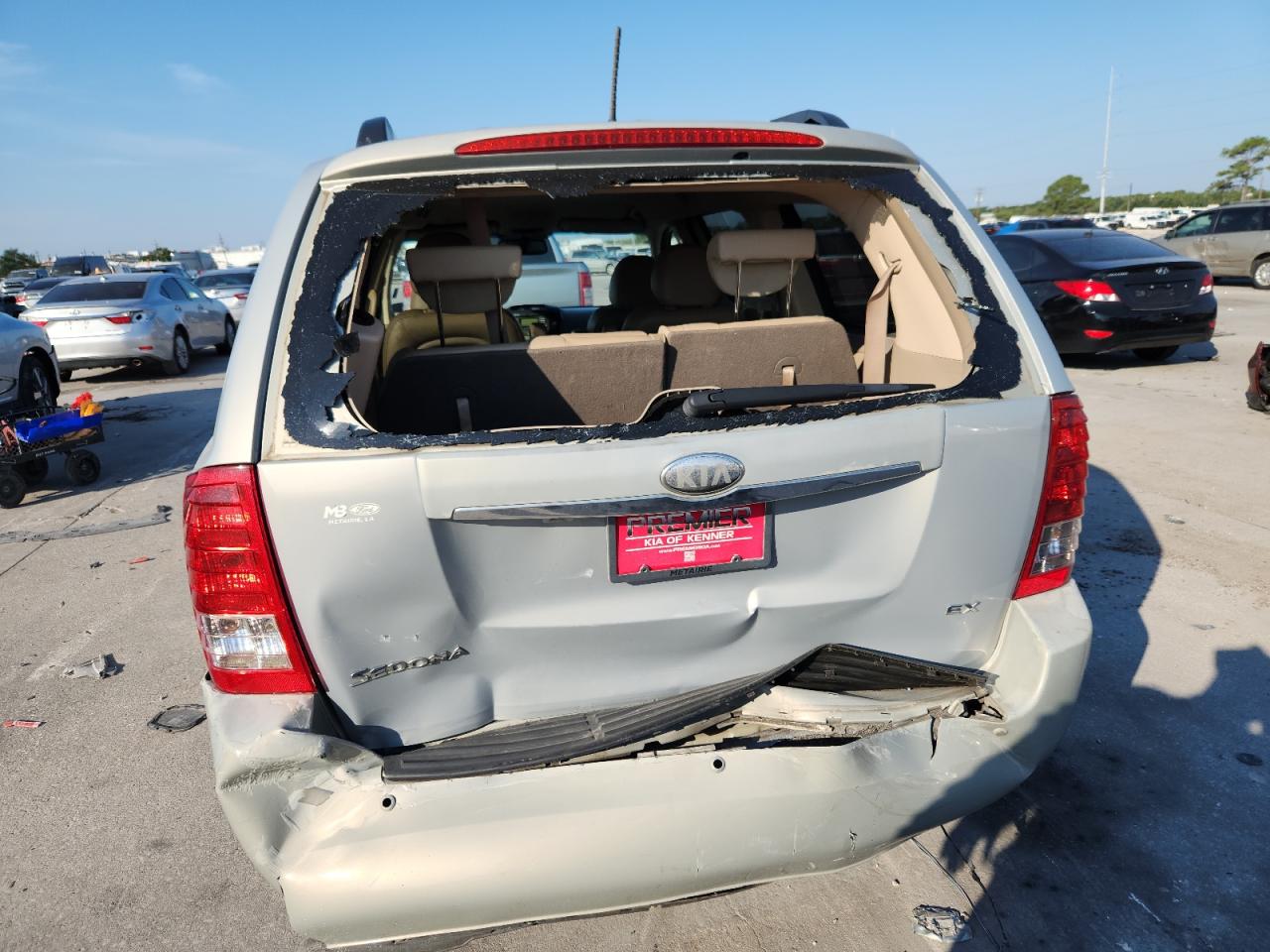 2014 Kia Sedona Ex VIN: KNDMH4C72E6535698 Lot: 70322465