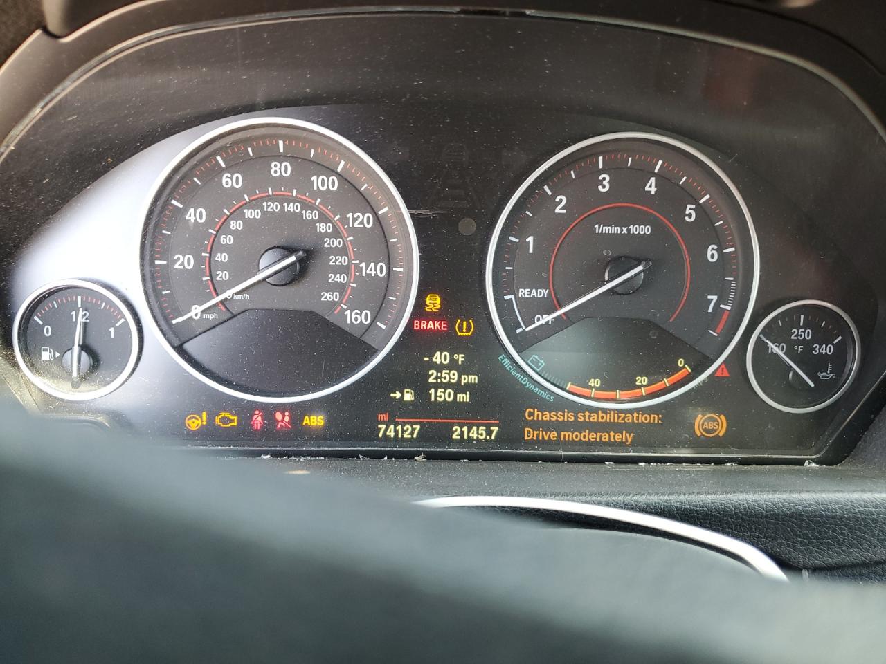 2014 BMW 328 I Sulev VIN: WBA3C1C5XEK116915 Lot: 70960835