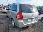 2013 VAUXHALL ZAFIRA EXCLUSIV for sale at Copart WOLVERHAMPTON
