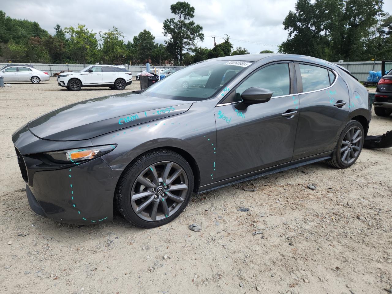 2020 Mazda 3 Preferred grey null gas JM1BPAMM4L1168973 photo #1