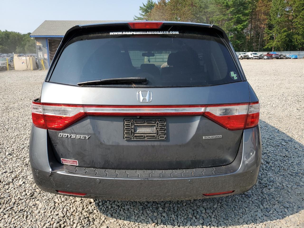 2013 Honda Odyssey Touring VIN: 5FNRL5H98DB018851 Lot: 67395825