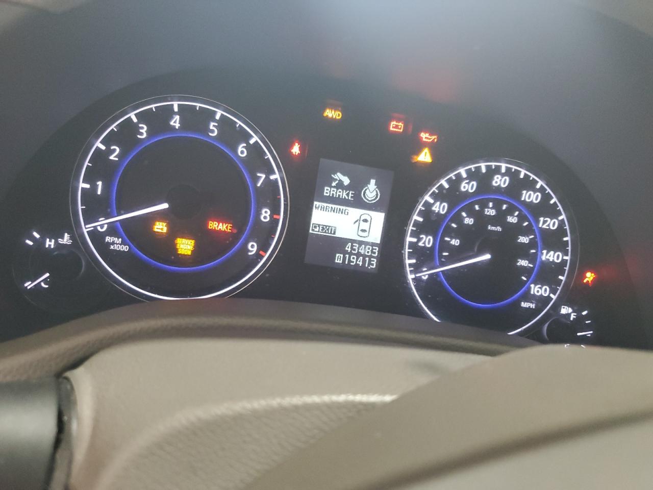 2013 Infiniti G37 VIN: JN1CV6AR6DM770509 Lot: 67808855