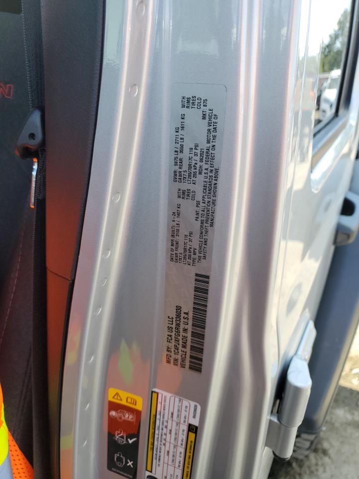 2024 Jeep Wrangler Rubicon VIN: 1C4PJXFG6RW336030 Lot: 70732355